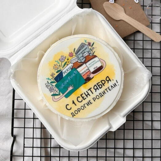Бенто-торт С 1 сентября,дорогие родители
