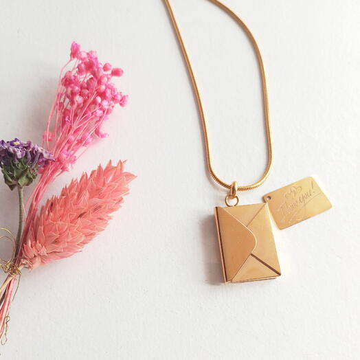 MY Letter Love Pendant