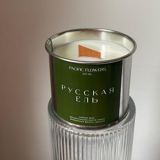 Аромасвеча «Русская ель» 250ml