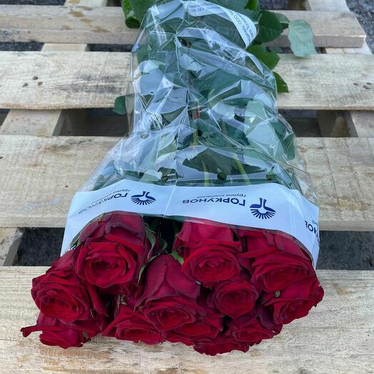 Пачка (15 штук) роз 40 см, Ред Наоми