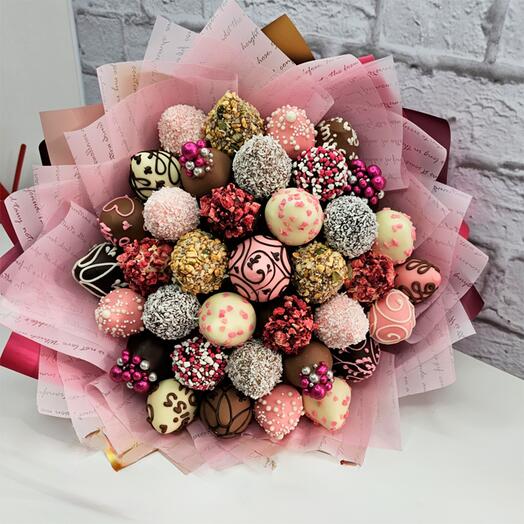 Букет 37 клубник в шоколаде арт. 3999