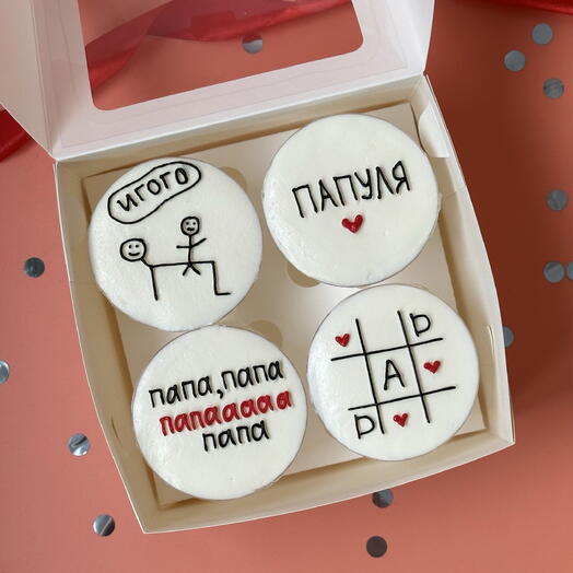 Набор трайфлов для папы, любимому папе, папочке, папуле
