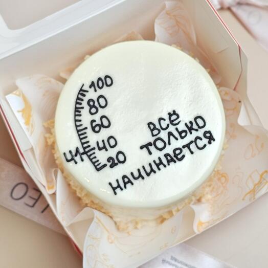 Бенто торт спидометр всё только начинается