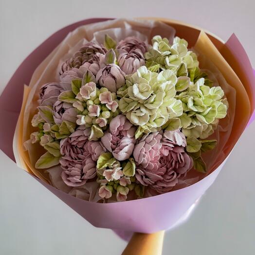 Зефирный букет «Endorfini Love Bloom» 💗 — сладкий символ нежности
