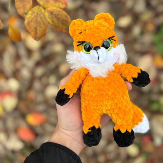 Лисичка игрушка