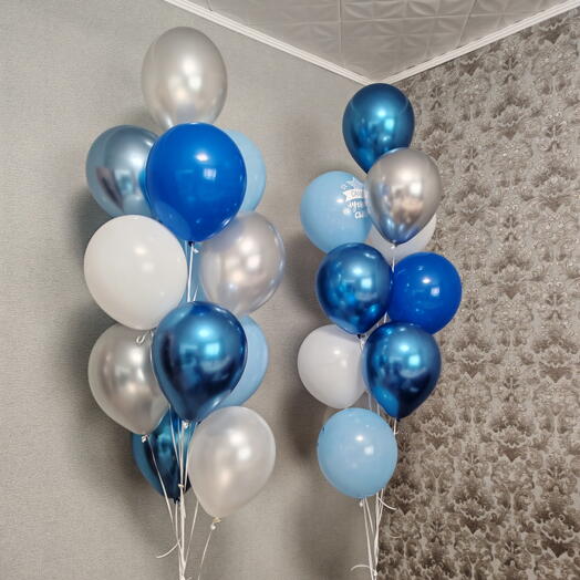 Набор шаров с гелием "для сына"