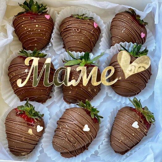 Клубника в шоколаде маме