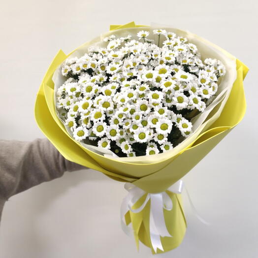 Букет из мелких ромашек 💛🌼