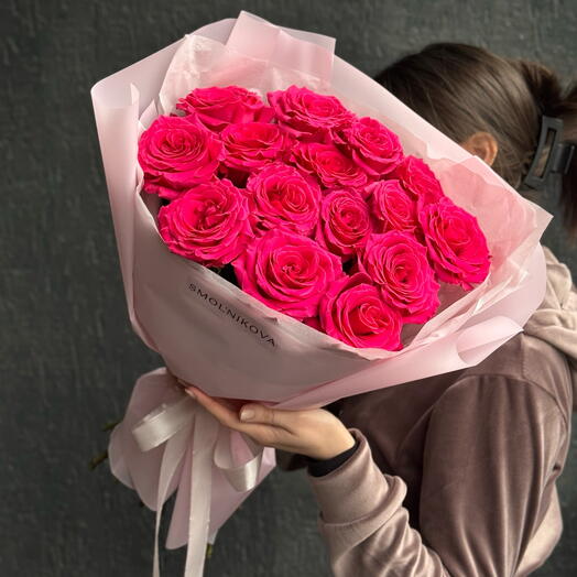 Тушь от Vivienne sabo в подарок 💝 / яркие розы Эквадор в букете 🌸