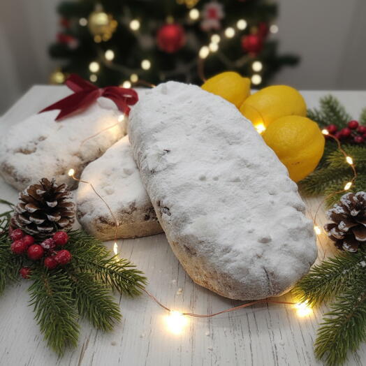 Кекс "Штоллен" с марципаном 1 кг