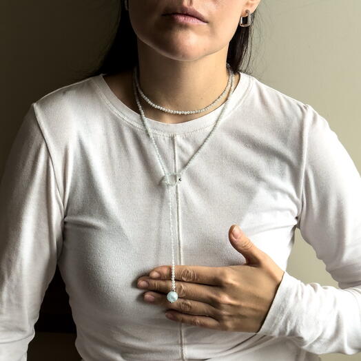 Нить аквамарина