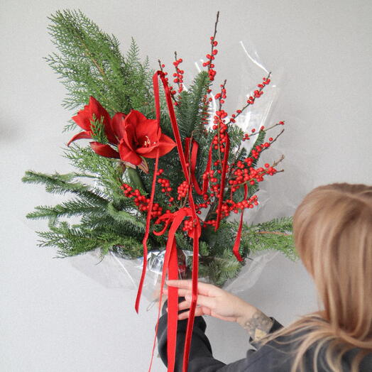 Red Frost Bouquet