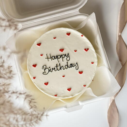 Бенто-торт «happy birthday» на день рождения