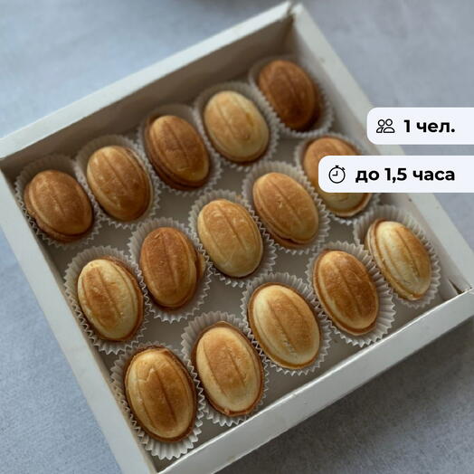 Сладкие скорлупки. Мастер-класс по созданию орешков с вареной сгущенкой