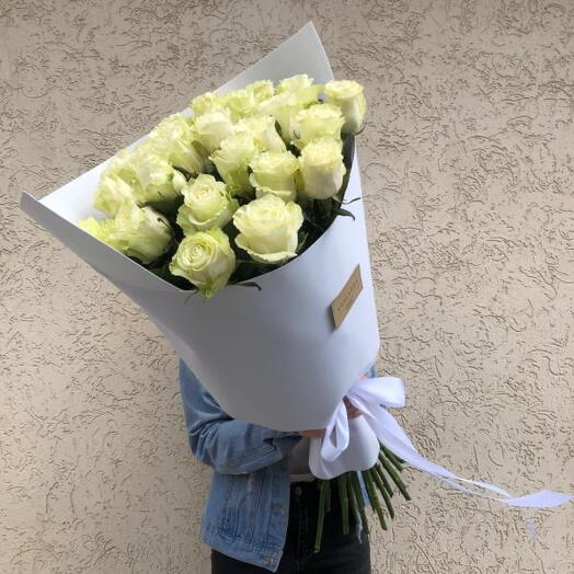 Букет роз Мондиаль 80 см