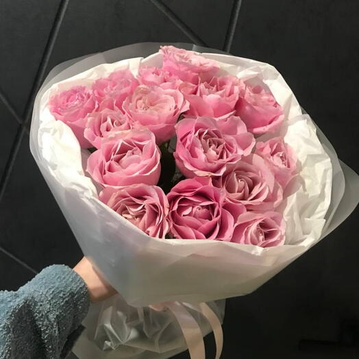 Нежная Роза Кения 15шт