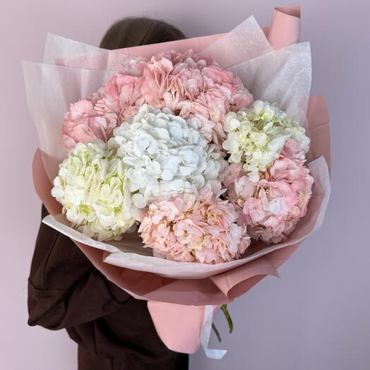 Букет «Сладкая Вата» (Гортензия)