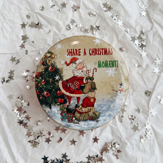 Свеча в жестяной баночке, Share a Christmas moment, Пихта Фрейзера