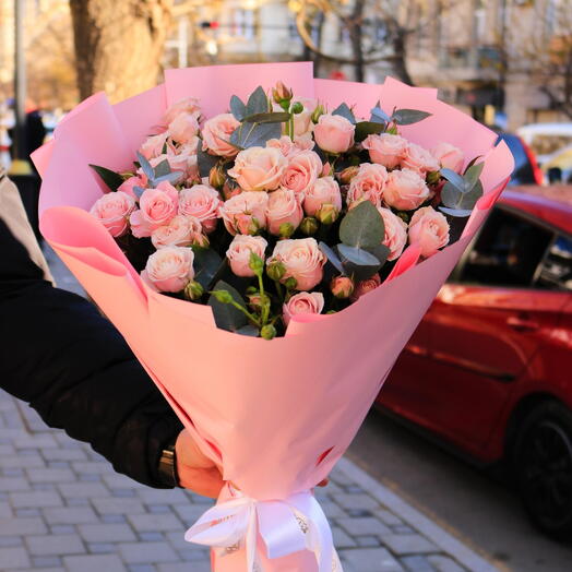 Pink sprey rose🌷