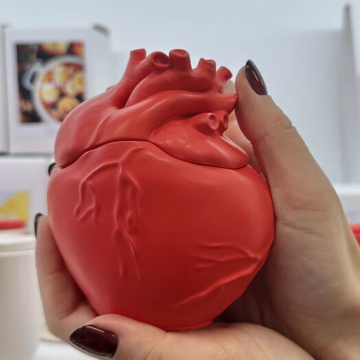 Aroma candle Flaming Heart