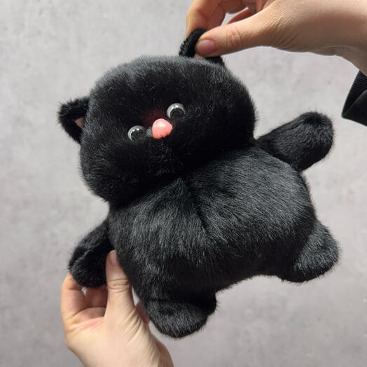 Мягкая игрушка «Черный кот»