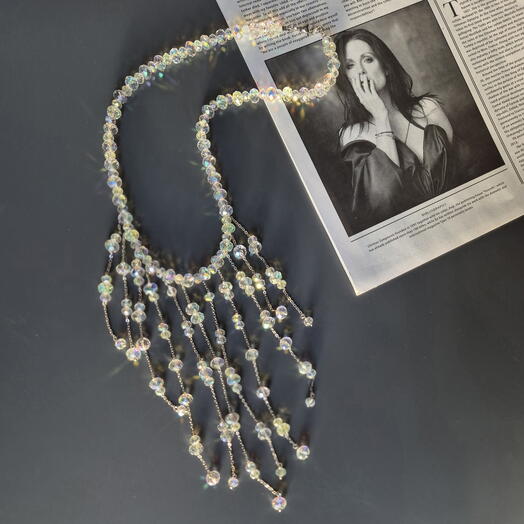 Колье "Сияние водопада"