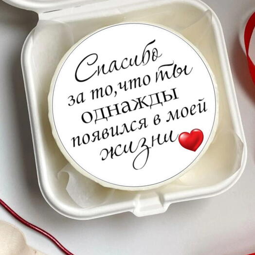 Бенто торт с печатью