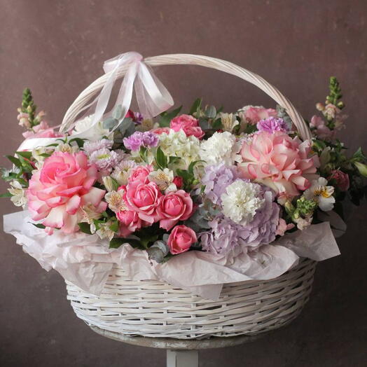 Корзина "Paradis Fleuri/Цветочный рай"
