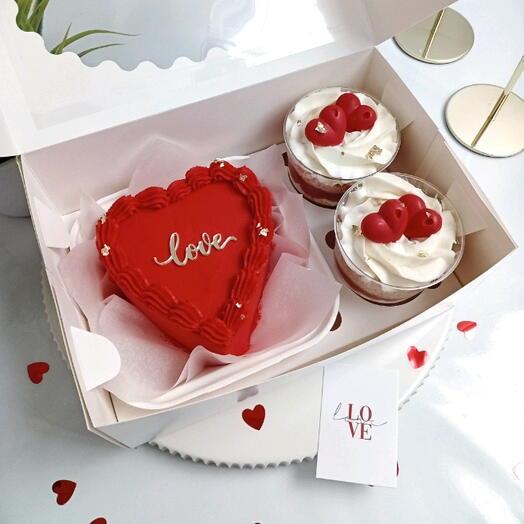Сладкий набор на День влюблённых