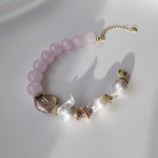 Браслет «Розовый шелк»