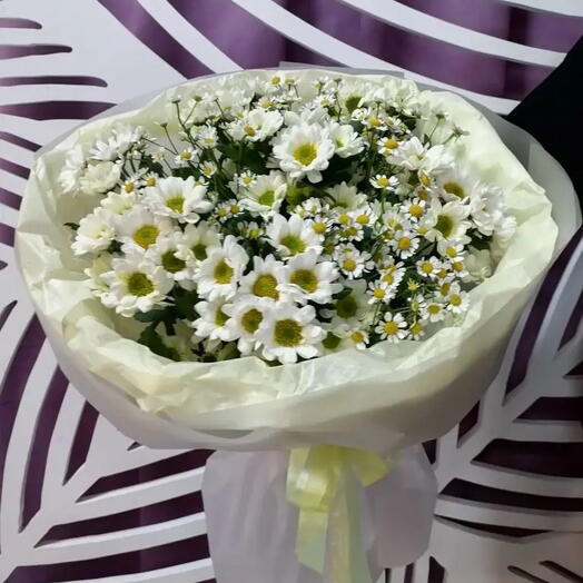 Букет ,,Аромат поля из кустовой ромашки