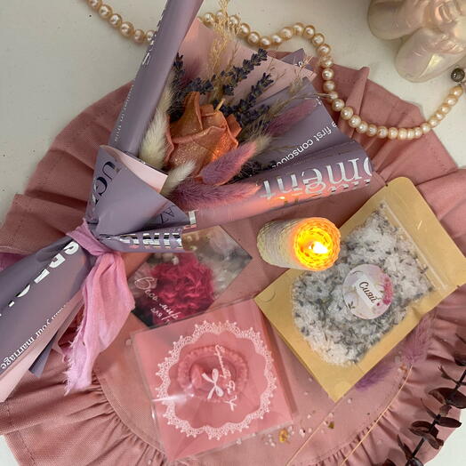 Весенний подарочный набор к 8 марта ручной работы