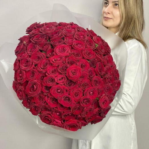 101 красная Роза ред Наоми