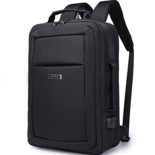 Рюкзак 3 в 1. Портфель+Сумка д.ноутбука 15,6"с расширением ARISTOCRAT 2413. 43х32х12/16 см