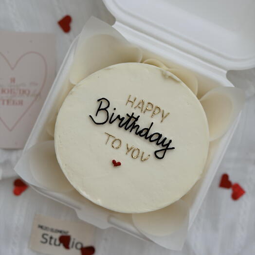 Бенто торт happy birthday to you