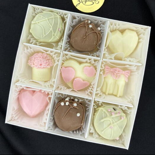 Хрустящий набор конфет с кейкпопсами🍫
