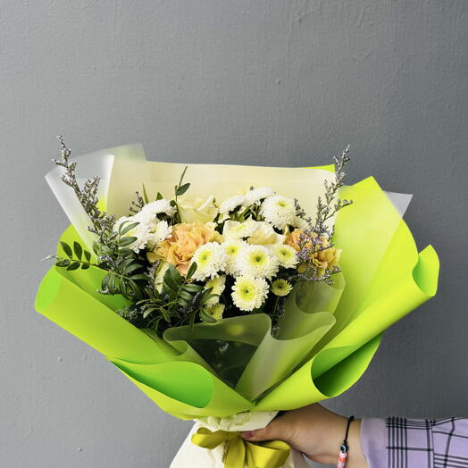 Букет «Лаймовая свежесть»
