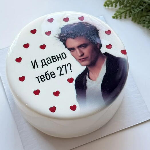 Бенто торт "И давно тебе 27?"