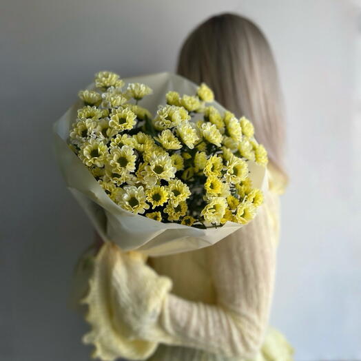 Моно-букет сантини 💛🍃