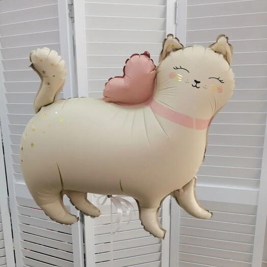 Воздушный шар кошечка