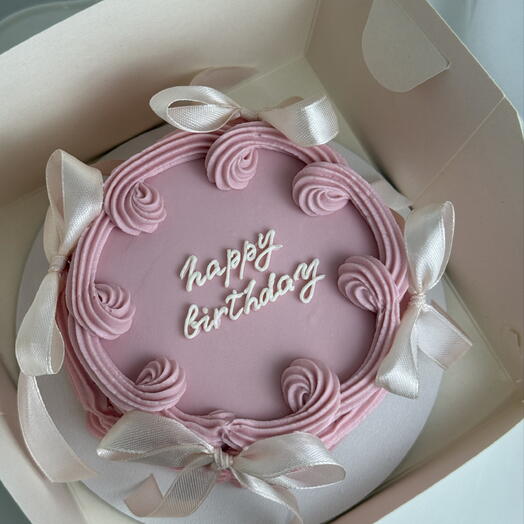 Бенто торт в стиле Ламбет Наppy Birthday