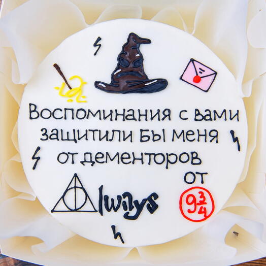 Бенто-торт на День Рождения подруге, другу, парню, девушке - тортик воспоминания