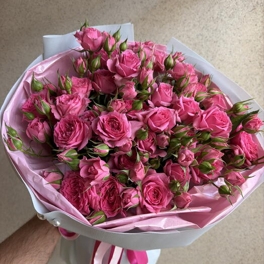 Роскошные пионовидные розы для любимой ♥️🌸
