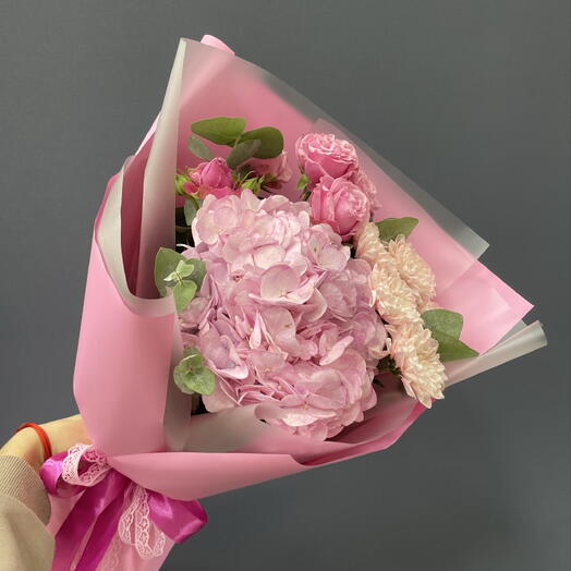 Розовый фламинго
