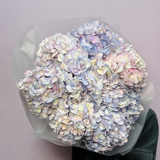 Гортензия 🌸пышный букет 🤩 9 штук в упаковке для любимой/мамы на день День рождение 🤩🌸🩷