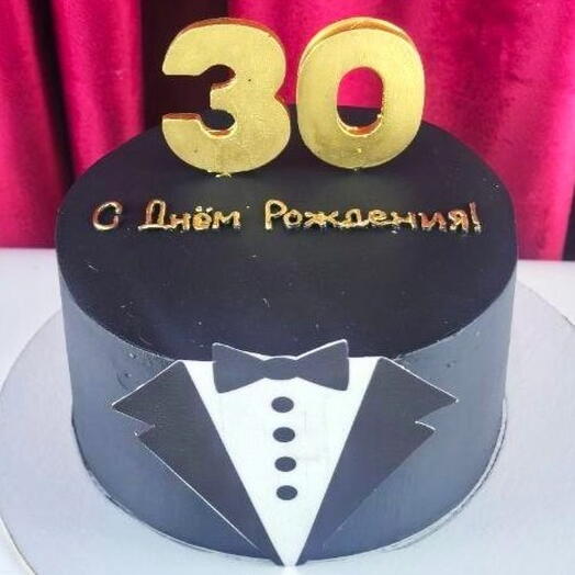 Торт для мужчины на день рождения, «Джентльмен»