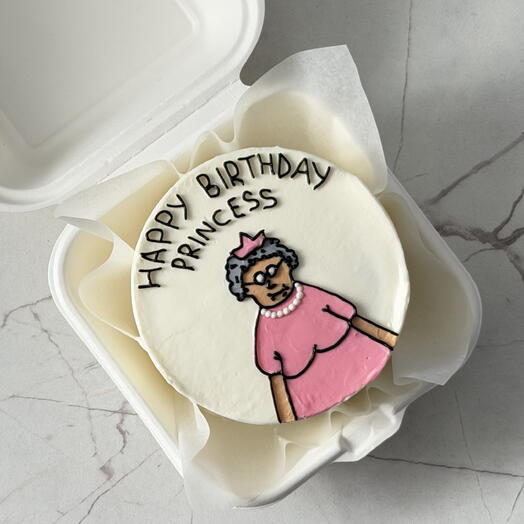 Бенто торт «Happy birthday princess