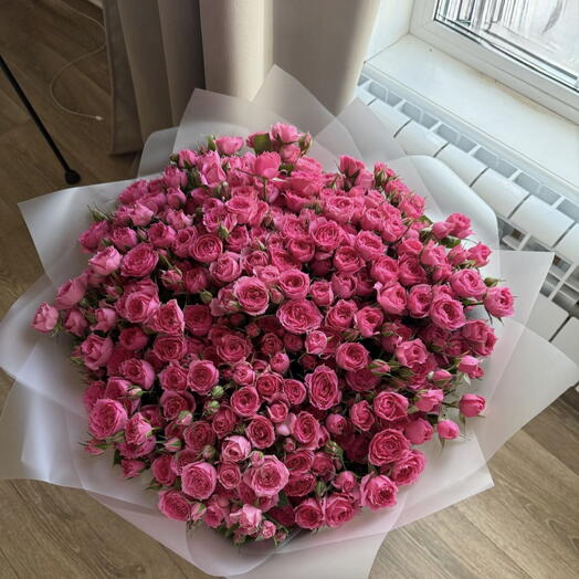 Кустовой роза букет 2XL