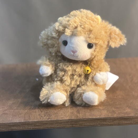 Игрушка овечка коричневый