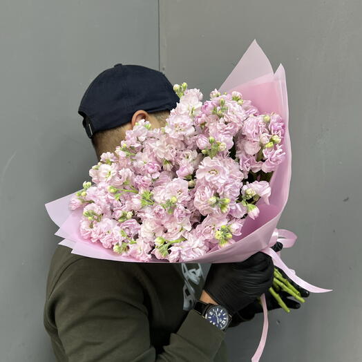 Ароматная розовая маттиола в нежной упаковке 💞